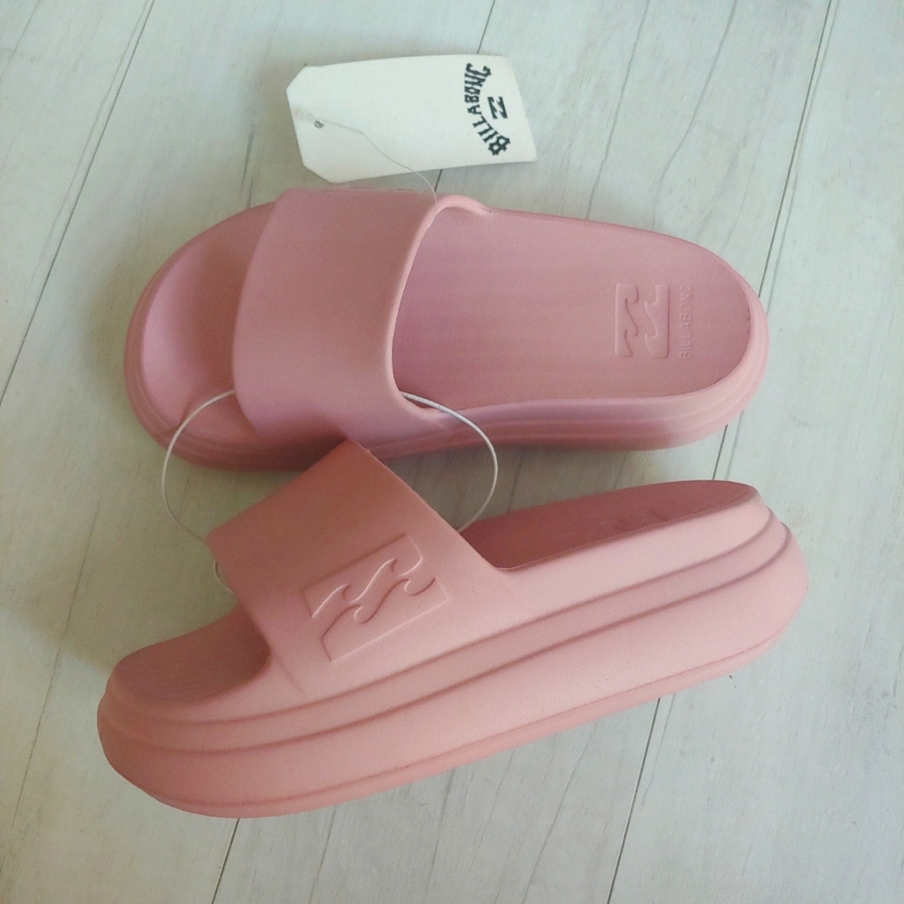 BillABONG NEW Kids Cushion Platform Slides Sandals
